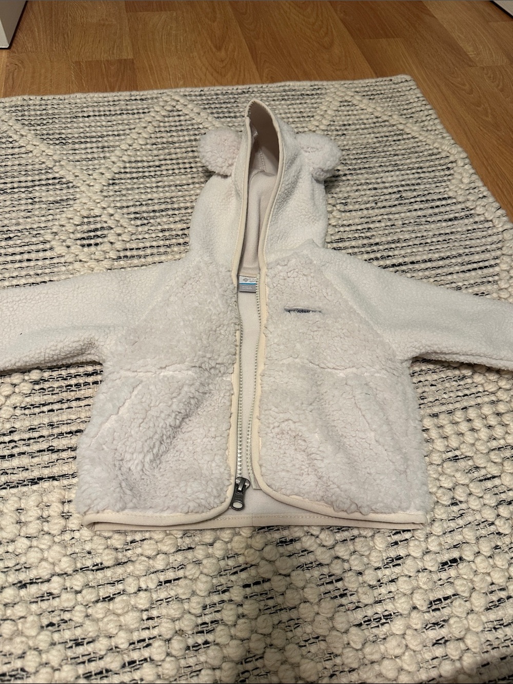 Columbia Cream Sherpa Infant Hooded Jacket